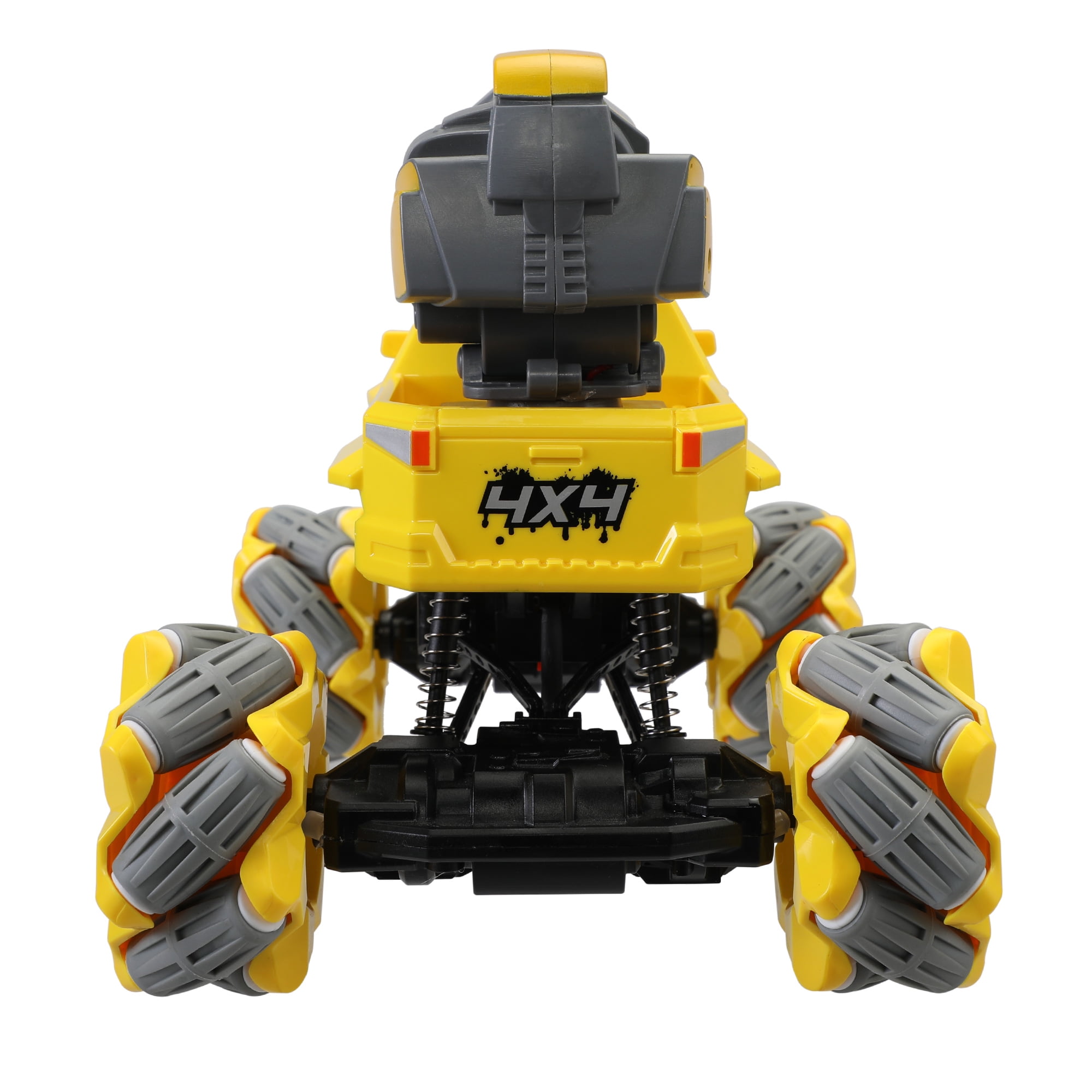 Kepooman Kids RC Cars Stunt Car Toy, Gesture Sensor Watch Double Sided 360° Rotating RC Car with Headlights, Yellow Kepooman Kids RC Cars Stunt Car Toy, Gesture Sensor Watch Double Sided 360° Rotating RC Car with Headlights, Yellow