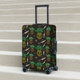 thumbnail image 5 of Uemuo Pineapples Printed Washable Luggage Cover - Fashion Suitcase Protector Fits 18-32 Inch Luggage -Small, 5 of 9