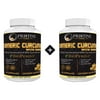 Pristine Foods Turmeric Curcumin 1000mg Supplement with Ginger - Ultra High Absorption Joint Pain Relief, Anti-Inflammatory, Antioxidant, Anti-Aging - 60 + 60 Vegan Capsules
