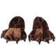 thumbnail image 1 of 1 par de adorables pantuflas polares con garras de animal, zapatos de cosplay, pantuflas antideslizantes de invierno para casa (marrón), 1 of 8