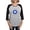 Heather/Black, variant on CafePress - Greek Mati Evil Eye 4 Women's Baseball T Shirt - Womens Baseball Tee