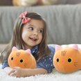 thumbnail image 5 of MeetYTOYS Cat Plush Toy Pillow, Soft Cute Doll Cat Pillow, Stuffed Animal for Kids, Baby Toys Cat Shape Design Sofa Pillow Decoration Doll 25cm/9.85'', 5 of 7