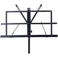thumbnail image 4 of Atril para partituras, soporte de metal plegable portátil resistente con bolsa de transporte, altura ajustable, ligero y compacto para almacenamiento y viajes, 4 of 7
