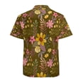 thumbnail image 3 of High Quality Hawaiian Shirts for Men Short Sleeve Aloha Beach Shirt Floral Summer Casual Button Down Shirts Blouses HTDAMP, 3 of 7