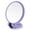 Purple, variant on 50X Magnifying Mirror,Modern Mirror 3-In-1 Magnifying Glass,Black And Gold,24Cm/9.45Inch,50X Magnification,Handheld/Wall Mount/Tabletop Design,Double-Sided Makeup Mirror With 360° Adjustable Handle