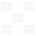 thumbnail image 3 of Ganchos para Azulejos de Techo 10 Piezas de Acero Inoxidable Advancent, 3 of 6