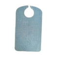 thumbnail image 2 of Adult Bib for Eating Washable Reusable Waterproof Clothing Protector for Women Blue, 2 of 7
