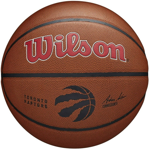 IGUOHAO NBA Team Alliance Basketballs - Men's Official, Size 7-29.5" Toronto Raptors