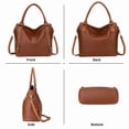 thumbnail image 3 of GAEKEAO Purses and Handbags for Women Top Handle Satchel Handbag with Strap, 3 of 6