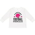 thumbnail image 3 of Inktastic Fantasy Football Princess Girls Long Sleeve Toddler T-Shirt, 3 of 5