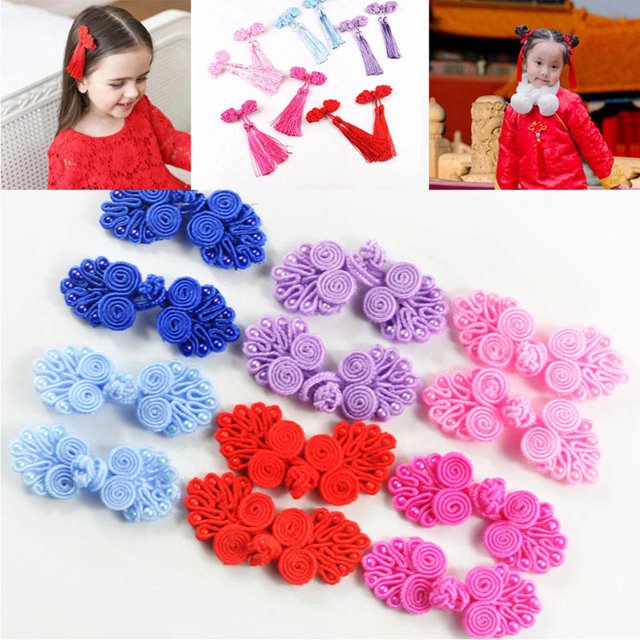 Botones de Rana con Diferentes Colores Atractivos para Tarjeta de Invitación de Boda Bolso Zapatos DIY Baoblaze Botones chinos del nudo