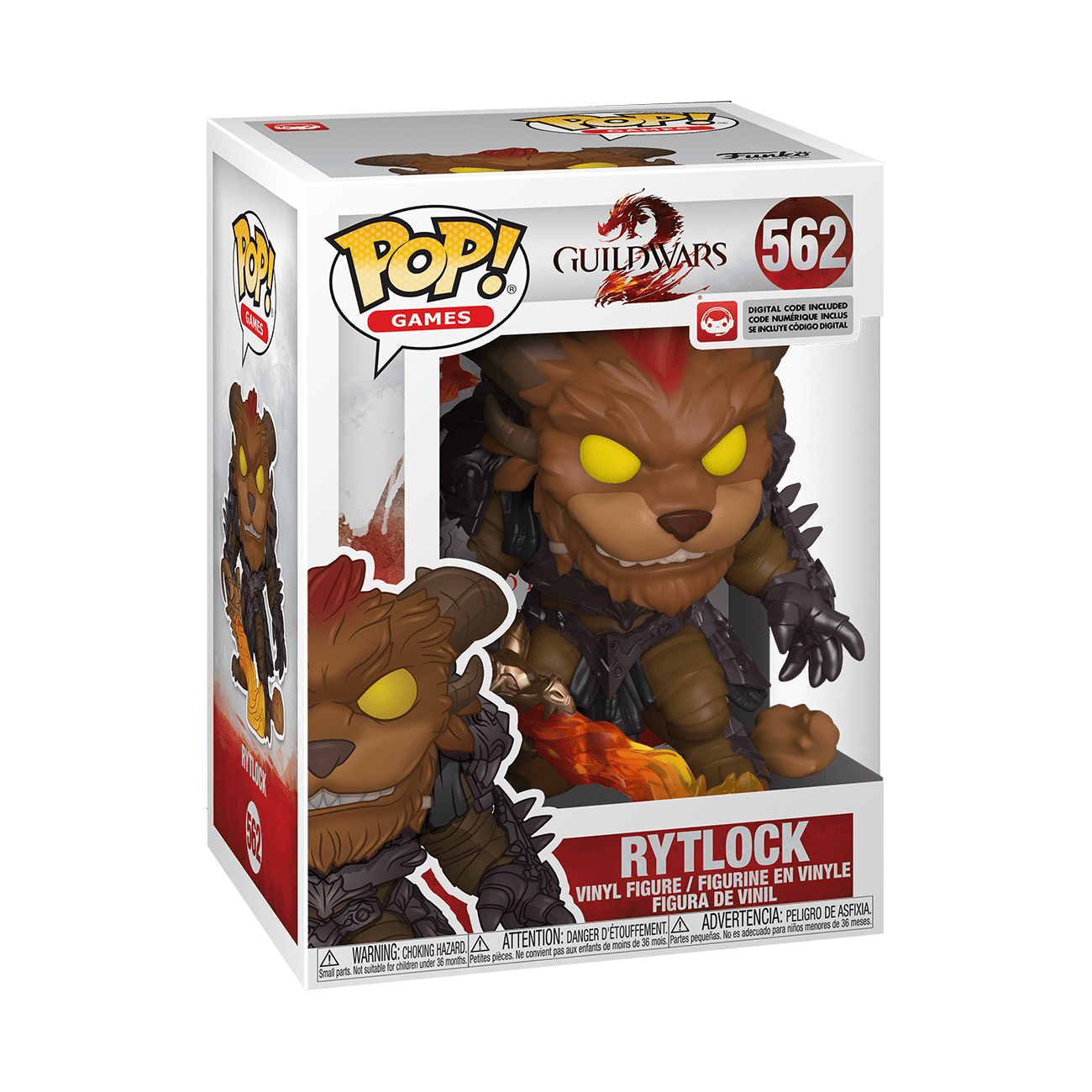 Funko Multicolore 41508 Guild Wars 2-Rytlock Collectible Toy Pop Games 