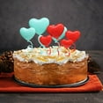 thumbnail image 5 of Cake Toppers 2 Sets Decorative Wide Application Attractive Love Heart Style Valentine‘s Day Party Cake Decors, 5 of 5