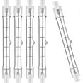 thumbnail image 1 of Pack of 5 R7S Halogen Bulb 118mm 300W 230V, R7S Halogen Rod 118mm, R7S Halogen Bulb Dimmable Halogen Rod Lamp, 1 of 1