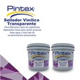 thumbnail image 2 of PINTEX Sellador Blanco Vinílico 2 Pack | Base Agua para Interiores y Exteriores | Reduce Porosidad y Mejora Adherencia | Fácil Aplicación | Juego de 2 Selladores Blanco 3.8 L c/u, 2 of 5