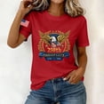 thumbnail image 4 of Afelkas 250th Anniversary Shirt for Women 4th of July Shirt Celebrate 250 Years 1776-2026 250th Birthday of America Patriotic Tee 250 Merchandise Crewneck Short Sleeve Top, 4 of 7