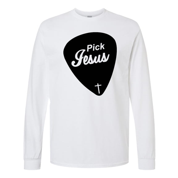 Inktastic Pick Jesus Christian Long Sleeve T-Shirt