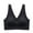 Black, variant on Darzheoy Sports Bras for Women Lady Lace Gathered Bra Plus Size Sports Bra Underwear Yoga Hollow Out Bra Cup Wire-Free Bras 34/70BCD