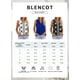 thumbnail image 4 of Camiseta sin mangas BLENCOT para mujer, cuello en V, sin mangas, verano, color negro L, 4 of 4