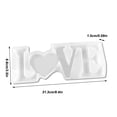 thumbnail image 4 of Bewildely Molde de silicona portátil antiadherente con letras en inglés, para hacer Mousse, molde para hacer joyas, decoración para hornear, herramienta Kits de decoración para fiestas MD3300 Bewildely HA009055-01B, 4 of 6