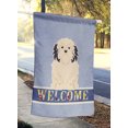 thumbnail image 2 of Carolines Treasures BB5600CHF Lowchen Welcome Flag Canvas House Size, 2 of 4
