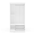 thumbnail image 3 of Ropero de Madera Mobi Muebles Modelo Lavanda Color Blanco, 3 of 7