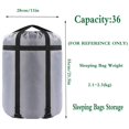 thumbnail image 2 of Bolsa de Compresión Impermeable Borogo 36L para Camping Gris, Paquete de 2, 2 of 7