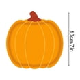 thumbnail image 3 of Qjidjing 25Pcs 7 Inch Disposable Pumpkin Paper Plates for Halloween, Fall Harvest Thanksgiving Dinner Party Supplies, 3 of 6
