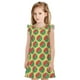 thumbnail image 1 of Balery Summer Watermelon Camisón de princesa para niñas, pijama de algodón con mangas abullonadas, suave y bonito.-Medium, 1 of 6