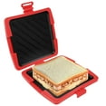 thumbnail image 1 of Sándwichera de Microondas Inalámbrica Tostadora de Microondas Versátil Ahorradora de Tiempo para el Hogar, Viajes, Oficina, Dormitorio, 1 of 1
