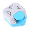 thumbnail image 2 of NAOJIE Paper Corner Rounder 3 in 1 (R4mm+R7mm+R10mm),Punches for Crafts,Cutter,Envelope Punch Board,Hole Puncher,Laminate,DIY Projects,Photo Cutter,Card Making Scrapbooking and Journaling(Green), 2 of 3