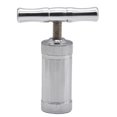 thumbnail image 1 of Ginger Press Ergonomic Handle Detachable High Strength Leakproof Easy to Squeeze Multipurpose Zinc Alloy T-Shaped Garlic Crusher Press Tool-rx, 1 of 5