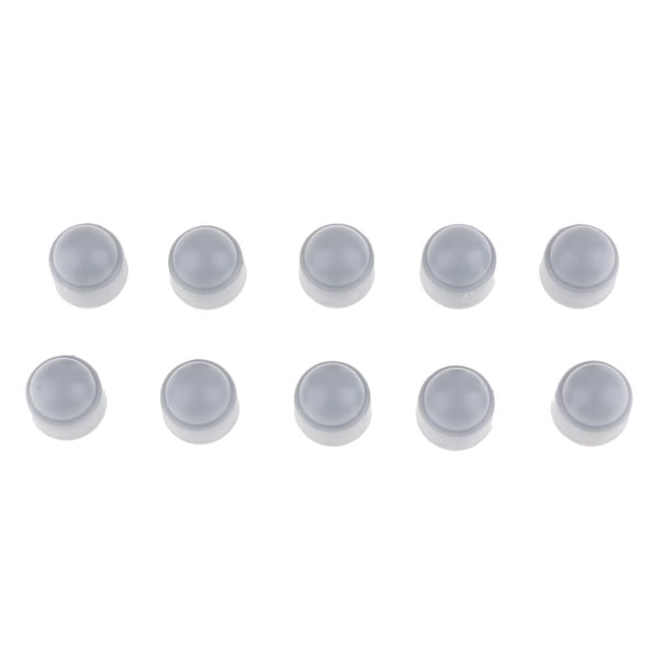 10Pcs M6 M8 M10 Hexagonal Domo Tornillo Tuerca Protección Tapas de Protección Cubierta , -m6 x 10mm M6-10 x 13 mm