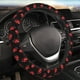 thumbnail image 5 of Fotbe Beautiful Red Ladybug Funda para Volante Universal de 15 pulgadas, Accesorios para Auto para Hombre y Mujer, Protector de Volante Cómodo para SUV y Sedán, 5 of 6