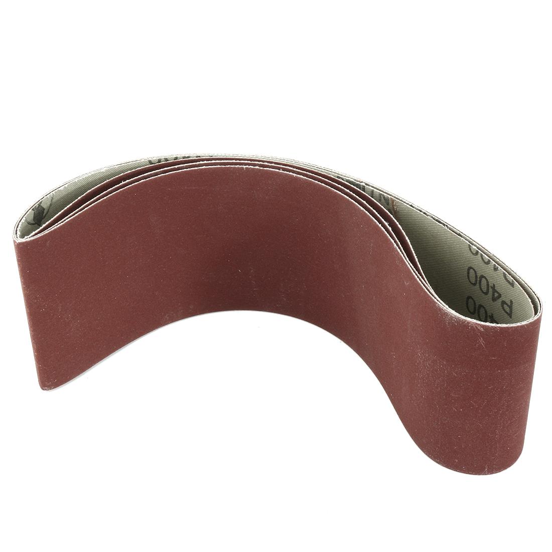 3-Inch x 21-Inch 400 Grit Tape Butt Joint Aluminum Oxide Sanding Belt 3pcs by Unique-Bargains