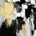thumbnail image 3 of Borges, Victoria 12x12 Black Modern Framed Museum Art Print Titled - Neutral Gold Collage IV, 3 of 5