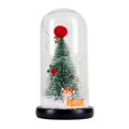 thumbnail image 2 of Árbol de Navidad artificial perfecl con cadena led en una cúpula decorado para niños mujeres Navidad, 2 of 8