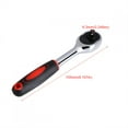 thumbnail image 1 of Llave de tubo, 1 pieza Llave de trinquete de 1/4" para trabajo pesado Llave de trinquete rápida Funcionalidad inteligente, 1 of 8