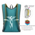 thumbnail image 5 of Lightweight Packable Backpack 20L - Foldable Hiking Backpacks Water Resistant Compact Folding Daypack for Travel, 5 of 11