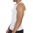 thumbnail image 2 of At the Buzzer Men's Tank Top (3X, White), 2 of 4