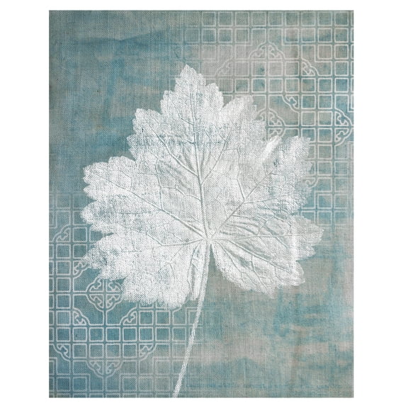 Wildwood II by Belle Poesia Abstract Leaf Canvas Art