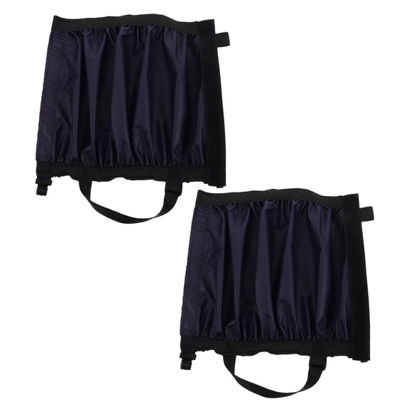 HOMEMAXS Waterproof Hiking Gaiters for Sports with High Elasticity and Durability Dark Blue Polyester Size Fits Most