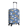thumbnail image 3 of Balery Luggage Cover Chicken Family Print Suitcase Covers for Luggage Elastic Washable Suitcase Protector Fits 18-32 Inch Luggage-Large, 3 of 9