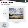 thumbnail image 4 of Stupell Industries Traditional Distant Hill House in Meadow White Framed Print Under Glass, 21 x 17, by Franklyn Gregory, 4 of 8