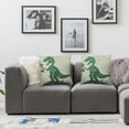 thumbnail image 3 of Nawypu RAWR Means I Love You in Dinosaur Pillow case for Son, Daughter, Children, Dinosaur Room Decor, Funny Tyrannosaurus  Cushion Cover Decoration for Sofa Couch Bed White, 3 of 6