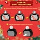 thumbnail image 5 of Fidget Toy QbVuj Christmas Pop Push Game Light Up 2 unidades, 5 of 7