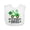 AA-White, variant on Inktastic 2025 Babys First St Patricks Day Truck Boys Baby Bib