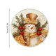 thumbnail image 2 of Decoraciones navideñas, adornos navideños, regalos navideños. Mantel individual navideño de 35 x 35 cm. Aislante térmico y resistente a la suciedad. Ideal para fiestas, cocinas, restaurantes y decorac, 2 of 5