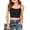 R174 Black, variant on Ruiwill Big Girls Tank Tops Size 11-12 Years Summer Dailywear Stretchy Tops Square Neck Sleeveless Solid Color Girl Vest Black