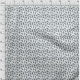 thumbnail image 4 of oneOone Cotton Silk White Fabric Leaves Quilting Supplies Print Sewing Fabric By The Yard 42 Inch Wide, 4 of 4